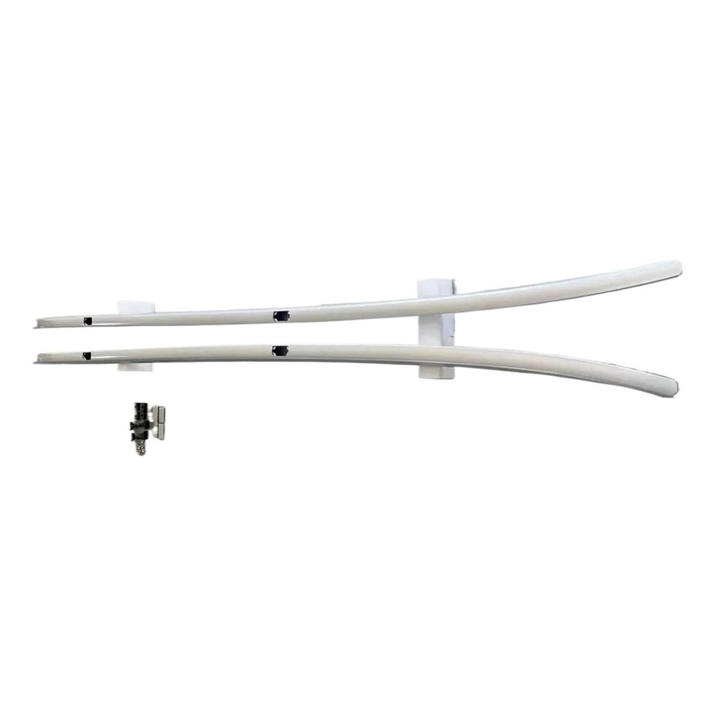 2Pcs Compatible for Leading Ideal L9 2022 2023 2024 Lixiang Aluminum Silver Top Side Rail Bar Roof Rail Rack