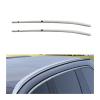 2Pcs Compatible for Leading Ideal L9 2022 2023 2024 Lixiang Aluminum Silver Top Side Rail Bar Roof Rail Rack view 2