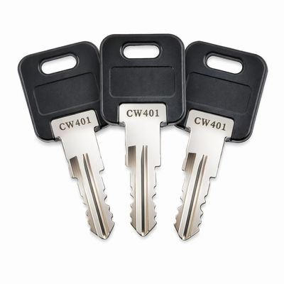 3-Pack CW438 Replacement Keys for FIC Fastec Camper, RV, and Motorhome Locks, Pre Cut to Code CW401-CW451