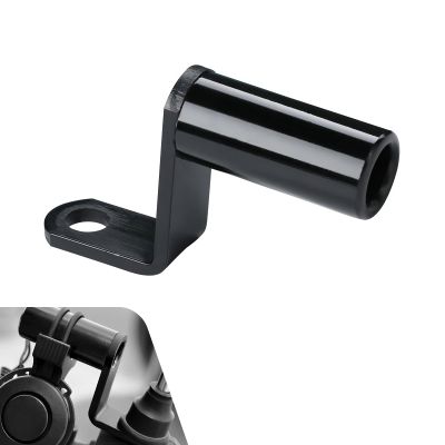 Yekoaru Motorcycle Mirror Mount Extender, Aluminum Alloy Handlebar Extender, Multi-Functional Rearview Mirror Extension Rod Bracket, Fit for Motorcycle Scooter Bike Phone Holder & Mirrors