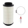 7080595 7082101 Air Filter 2530009 Fuel Filter Compatible with Polaris Sportsman 335 400 500 550 570 600 700 850 Scrambler Magnum ATV Parts view 1