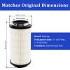 7080595 7082101 Air Filter 2530009 Fuel Filter Compatible with Polaris Sportsman 335 400 500 550 570 600 700 850 Scrambler Magnum ATV Parts view 2