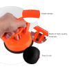 Ipetboom Orange Plastic Single-Claw Suction Cup Device, Mini Vacuum Lifter Dent Puller Tool for Automotive Glass Repair and Body Panel Removal view 3