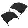 ELEOUTI Car Window Sun Blocker Mesh Curtain, 1 Pair Double-Layer Side Window Sunshade with Zipper, Heat Insulation and UV Protection for Safety and Outdoor Travel view 1