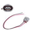 Dioche Alternator Harness Alternator Plug Generator Connector 3 Wires Wear Replacement for view 2