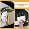HANABASS 2pcs Suction Cup Rear View Mirror Wide Angle Blind Spot Mirror for Car Automotive Silver Abs with Enhanced Clarity Suitable for Suvs and Trucks view 4