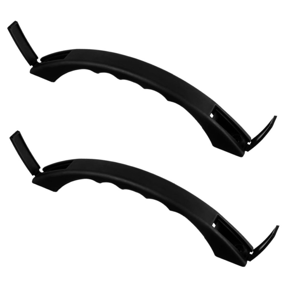 KAJNBN 2pcs Rv Door Grab Handle Heavy Duty Entry Assist Handles for Camper Motorhome and Trailer Black for Outdoor Vehicle Door Support