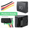 wipcowi Fog Light Switch, Fog Light Push Button Switch with LED Indicator Lamp, Car Interior Lamp Accessories, Compatible with Camry 2018-2024 Corolla 2019-2021 AA1326 (Black) view 3