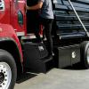 Truck Step Tool Box 12" Heavy Duty Aluminum Side Mount Lockable Storage view 2