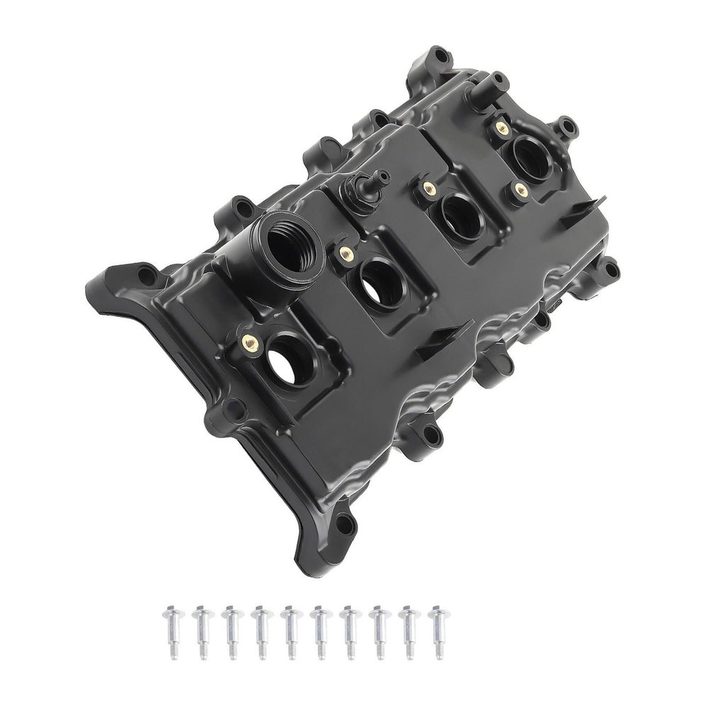 Car 2.5L L4 Engine Valve Cover With Gasket And Oil Cap Fits For 2008-2012 Models 13264JG30A 13264JG30B 1set