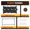 Car 2.5L L4 Engine Valve Cover With Gasket And Oil Cap Fits For 2008-2012 Models 13264JG30A 13264JG30B 1set view 2