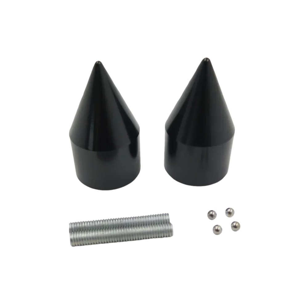 Motorcycle Handlebar Grips Cap Motorcycle Handle Parts Bar Ends for Su&zuki GSXR 600 750 1000 Hayabusa GSX1300R Katana SV Bandit TL1000S BK