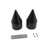 Motorcycle Handlebar Grips Cap Motorcycle Handle Parts Bar Ends for Su&zuki GSXR 600 750 1000 Hayabusa GSX1300R Katana SV Bandit TL1000S BK view 1