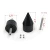 Motorcycle Handlebar Grips Cap Motorcycle Handle Parts Bar Ends for Su&zuki GSXR 600 750 1000 Hayabusa GSX1300R Katana SV Bandit TL1000S BK view 2