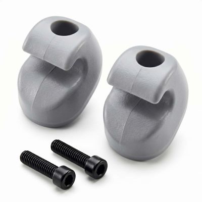 Visor Clip for Kenworth T680/W900 Accessories, Sun Visor Clip for Peterbilt Accessories, Replacement Parts S16-1023-661, 2 Pack with Mounting Screws