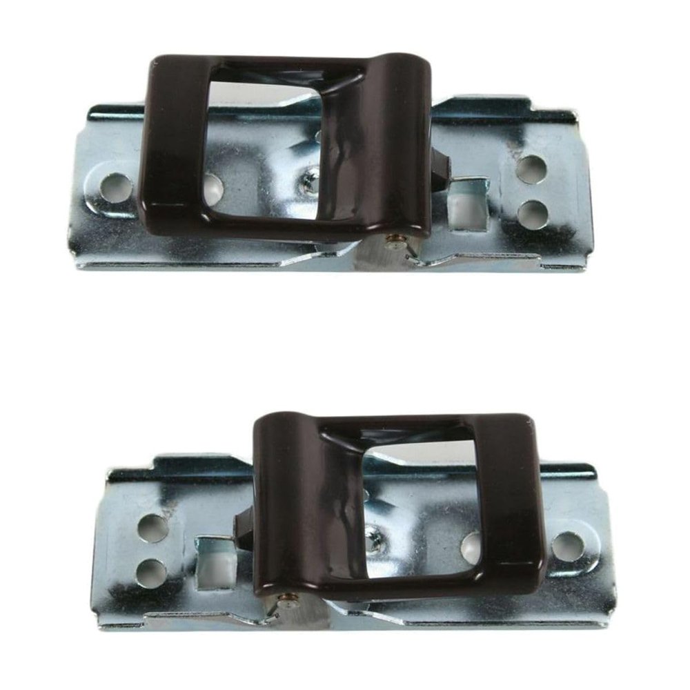 chengdelong Car Door Handle Interior Front Rear Left Right 2pcs Black for 720 Base/for Deluxe 1983 for Sport for Truck 1985-1986 26096289