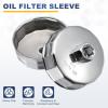 HARFINGTON Oil Filter Cap Wrench 16 Flute 86.3mm ID 1/2" CR-V Steel(AB5601) view 4