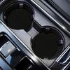 H-Quenby 4 Pcs Cup Holder Coasters for Audi SQ5 2014-2017/Audi Q5 2009-2017, Cup Mat Anti Slip Pad Interior Accessories Automotive Insert Protector Waterproof Durable view 3
