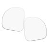 Fan Shaped Blind Spot Mirror 360 Degree Adjustable HD Glass Blindspot Mirror for Cars Trucks SUVs RVs view 2