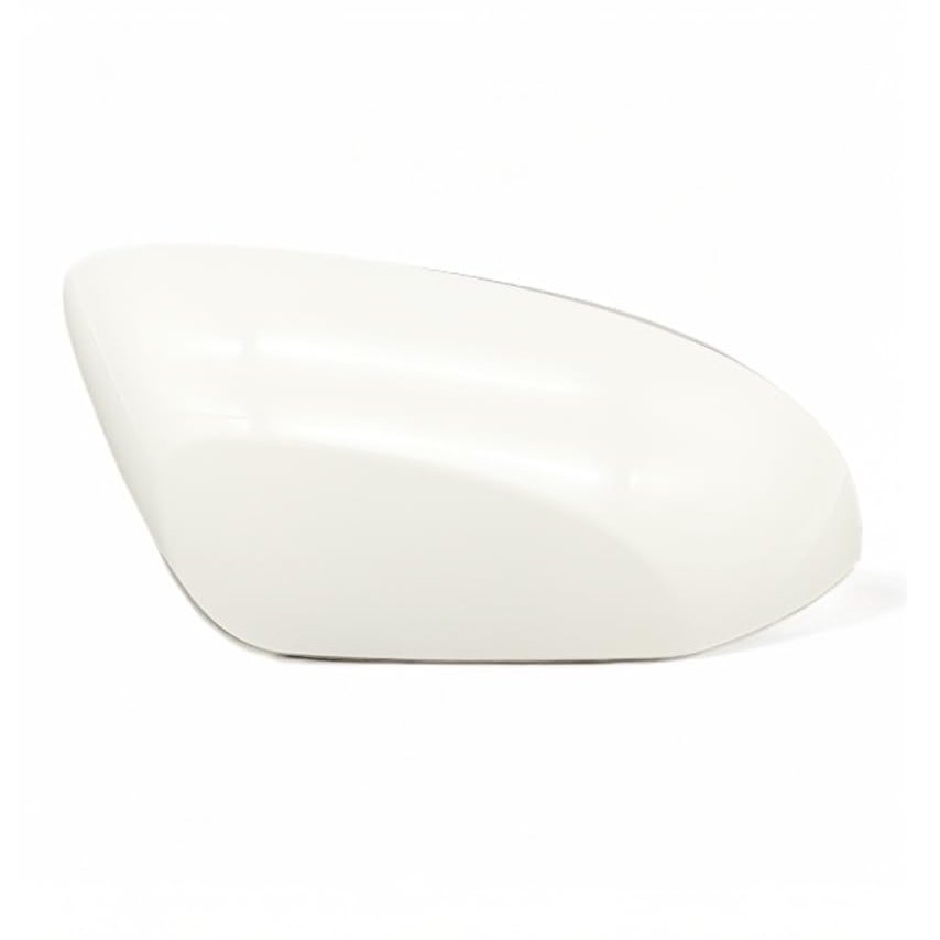 Side Mirror Cover Upper Cap for Toyota Corolla 2019-2024 | Left/Right, White/Black, Direct Replacement Mirror Housing (Left side driver/super white)