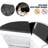 4Pcs Car Window Sunshades for 2019-2025 GMC Sierra 1500 2500 3500, Side Window Screen Breathable UV Protector Shield Interior Rear Privacy Cover view 2