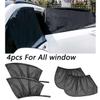 4Pcs Car Window Sunshades for 2019-2025 GMC Sierra 1500 2500 3500, Side Window Screen Breathable UV Protector Shield Interior Rear Privacy Cover view 3