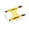 MAGICLULU Car Snow Chains for Tires Thickened Anti-slip Wheel Chain Yellow 1pcs Universal Fit for Cars Suvs Trucks Winter Driving Accessories view 2