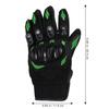 Hemobllo Motorcycle Riding Gloves Size L Breathable Anti-Skid Protective Outdoor Cycling Gloves for Adult Riders All-Season Use view 2