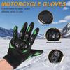 Hemobllo Motorcycle Riding Gloves Size L Breathable Anti-Skid Protective Outdoor Cycling Gloves for Adult Riders All-Season Use view 3