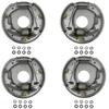 10" Hydraulic Trailer Brake Kit for 3,500 lb Trailer Axle - Free-Backing Brakes, Multiple Package Options. (2 Pair Brakes) view 1