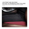 YUFENGLIHAI Car Seat Cushion for Driving for Lexus 350 300 450H NX300H NX200T, Memory Foam Wedge Booster Lumbar Support Pad Front Seat Pad Drivers Office Pressure Relief,C/brown-L/8cm view 3