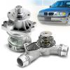 Aluminum Water Pump w/Thermostat Kit for BMW 3/5/X/Z Series view 1