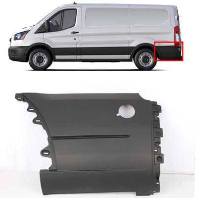 MJD AUTO PARTS FIT Ford Transit 2015-2025 Rear Quarter Panel Trim MOLDING Cover 150 250 350 (Left Driver Side with Magnet Hole)