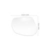 Happyyami Universal Car Blind Spot Mirror Pair Frameless Convex Wide Angle Rearview Mirrors with Suction Cup for Truck Suv Exterior Accessories view 2