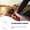 Happyyami Universal Car Blind Spot Mirror Pair Frameless Convex Wide Angle Rearview Mirrors with Suction Cup for Truck Suv Exterior Accessories view 3