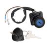 Motorcycle Ignition Key Switch Door Lock Compatible with Bayou 300 KLF300B KLF300C 400 KLF400B 4x4 220 KLF220A KEF300B view 2