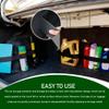 Surosha Elastic Car Trunk Organizer Strap with Hook and Loop Tape, Car Trunk Tie-Down Strap, Vehicle Storage Fixation Strap+3 Pocket, Universal Cargo Storage Strap for SUV, Truck, Van (20 Inch) view 4