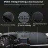 RONGzhu Leather Car Dashmat Dash Mat Cover Dashboard Pad Carpet,Fits for Nissan Patrol ST Y61 V Pickup Car-Styling Accessories view 4