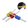 DRESI Tire Valve Core Stems Remover Screwdriver Auto Truck Wheel Repair Tool Dual Use Car Accessories Tire Remover(Red) view 3