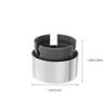 SOPOTUTU 12pcs Silver Plastic Lug Nut Cap Covers Compatible with Audi Q7 T5 Car Wheel Screw Caps Protective Bolt Covers for Automotive Wheels view 2