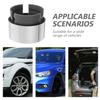SOPOTUTU 12pcs Silver Plastic Lug Nut Cap Covers Compatible with Audi Q7 T5 Car Wheel Screw Caps Protective Bolt Covers for Automotive Wheels view 3