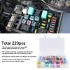 Fafeicy Assorted, Durable ABS Material, 220Pcs Vane/Wing Set for Automotive, Truck, Boat and More view 2
