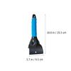 HOOTNEE 2pcs Car Ice Scraper and Snow Removal Shovel Set, Black and Blue, Multifunctional Frost Remover for Winter Auto Snow Cleaning and Windshield Defrosting view 2