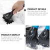 HOOTNEE 2pcs Car Ice Scraper and Snow Removal Shovel Set, Black and Blue, Multifunctional Frost Remover for Winter Auto Snow Cleaning and Windshield Defrosting view 3