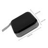 Abaodam Portable 40 Capacity CD Disc Storage Holder Zipper Case Black Car DVD Organizer Pouch for Travel and Home Audio Accessories view 2