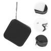 Abaodam Portable 40 Capacity CD Disc Storage Holder Zipper Case Black Car DVD Organizer Pouch for Travel and Home Audio Accessories view 4