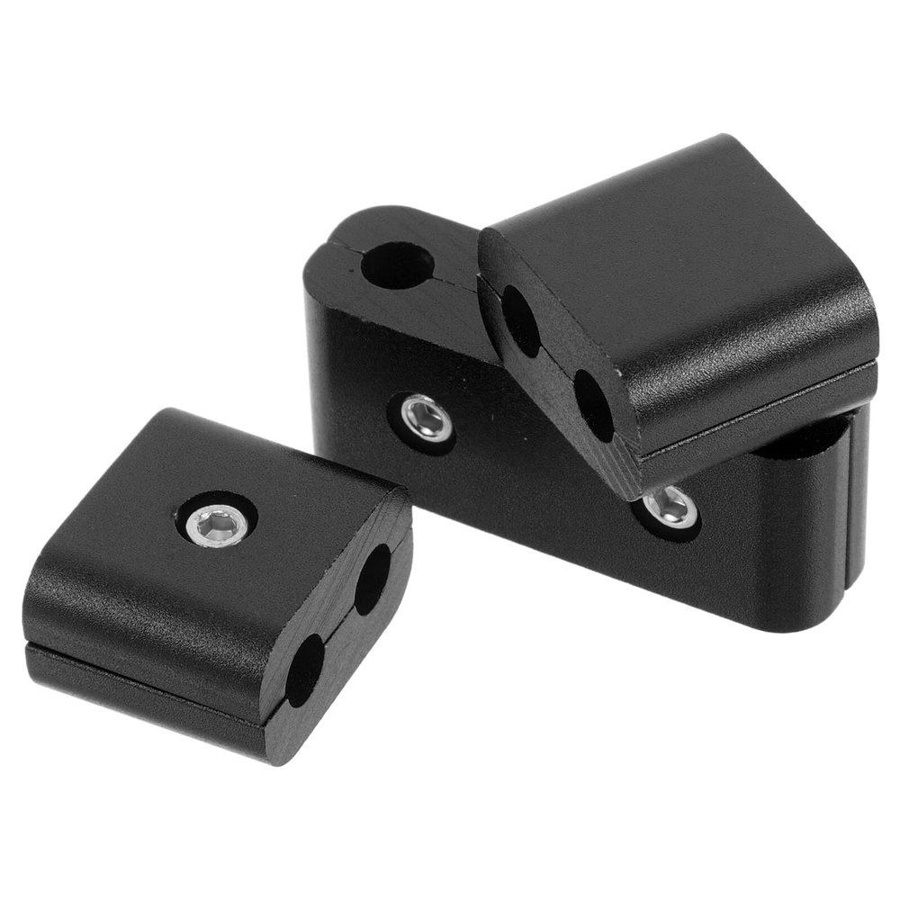 Gogogmee 3 Pcs Automotive Wire Clips Car Fastener Set Spark Plug Wire Separator Divider Aluminum Alloy Electrical Cord Management Clamps for Engine Bay