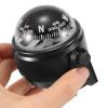 Alipis Car Dashboard Compass Ball for Auto and Boat, Small Magnetic Navigation Compass with Declination Correction, Black Outdoor Vehicle Mount Guide Ball for Marine and Hiking view 3