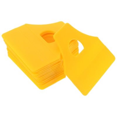 Healeved 15pcs Automotive Filler Tools Plastic Squeegee Set for Car Vinyl Wraps Epoxy Resin Spreader Mini Body Filler Accessories for Vehicle Wrapping and Decals
