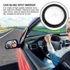 FINISPERSOO Wide Angle round Car Rearview Mirror 360 Rotatable Blind Spot Auxiliary Mirror for Vehicle Parking and Reversing, Black view 3